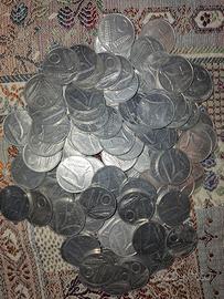 98 monete 10 lire spighe vari anni