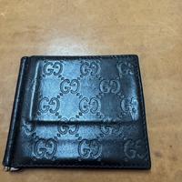 Porta carte Gucci originale in pelle motivo GG