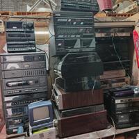 giradischi, sterei e video registratori