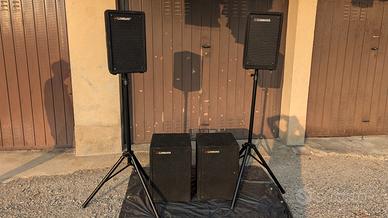 Lombardi Imp. Vintage Passivo + Ampli + Crossover