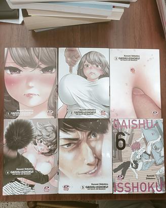 manga Gaishu-Isshoku! ITA vol 1-6