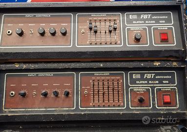 Amplificatori FBT superbass 125