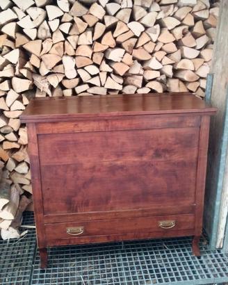 madia in legno restaurata
