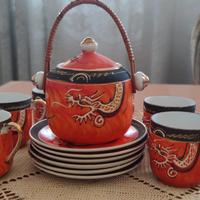 Servizio Caffè Vintage Giapponese per 6 Persone