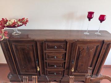 Credenziera in legno l