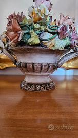 Vasi di fiori capodimonte