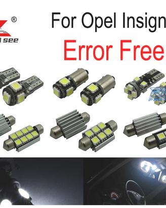 KIT 20 LAMPADE LED INTERNE PER OPEL INSIGNIA