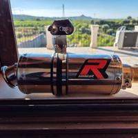 Scarico Dominator R per moto - Terminale in Acciai