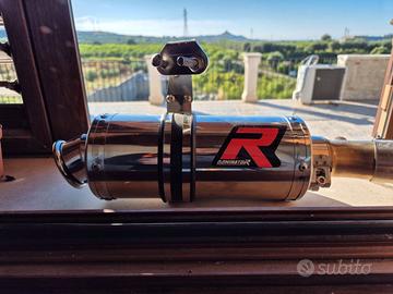 Scarico Dominator R per moto - Terminale in Acciai