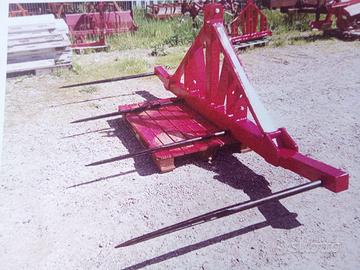 forca trattore doppia per 2 balloni