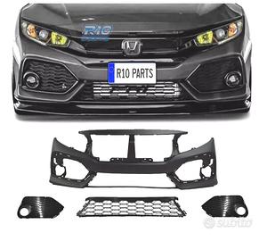 PARAURTI ANTERIORE HONDA CIVIC 16-20 LOOK SI