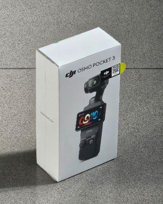 Osmo Pocket 3 nuovo in confezione originale.