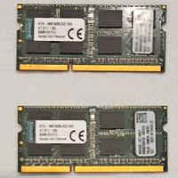 kingston memorie  ddr3 da 16gb ognuna a 1600  mhz