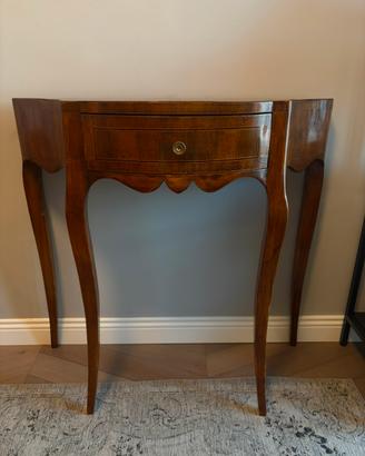 console in legno con 1 cassetto