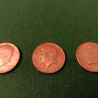 MEZZO DOLLARO U.S.A. ARGENTO 1964/66