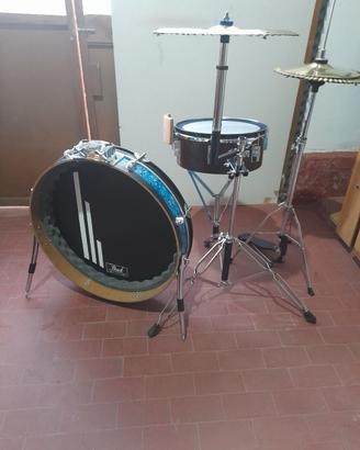 batteria acustica pancake 