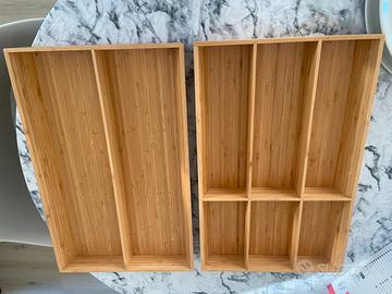 Coppia portaposate bambu ikea