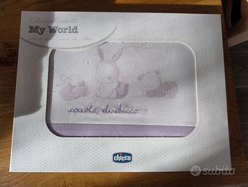 Set lenzuola + copertina lettino