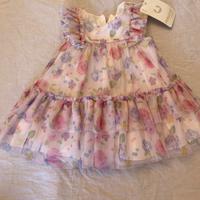 Vestito elegante Majoral bimba 4-6 mesi