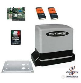 MOTORE CANCELLO SCORREVOLE 600KG 24V TELECOMANDI