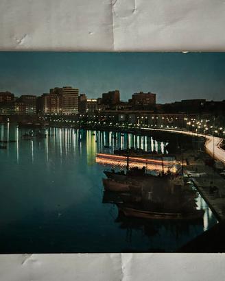 Cartolina nottunra taranto vintage