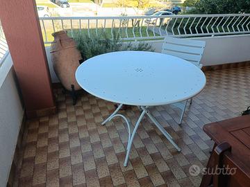 Tavolo da giardino EMU pieghevole + sedia Rovergar