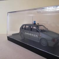 Modellino fiat uno carabinieri - verde - giocher