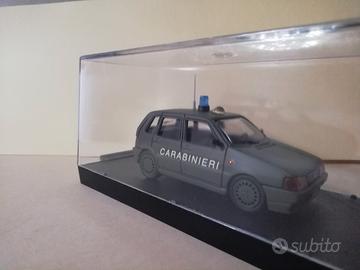 Modellino fiat uno carabinieri - verde - giocher