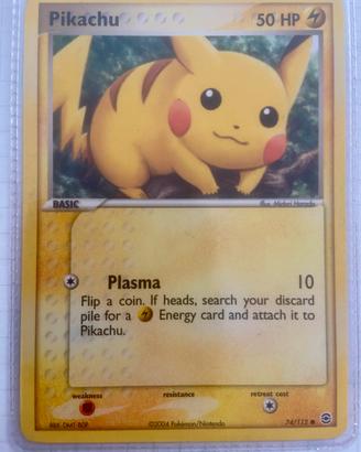 Pikachu #74 Pokemon Fire Red & Leaf Green NearMint