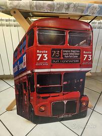 quadro a giorno autobus londra