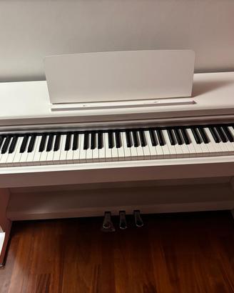 pianoforte  yamaha digitale bianco