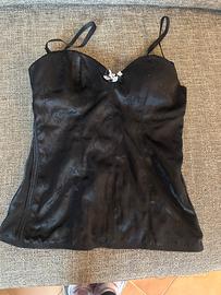 Corsetto donna in raso  taglia mefia