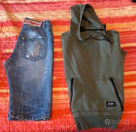 Maglie felpa polo bermuda