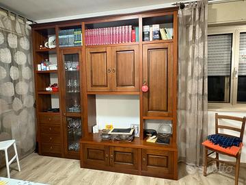 Parete attrezzata arte povera