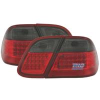 FANALI PER MERCEDES CLK W208 97-02 LED ROSSO AFFUM