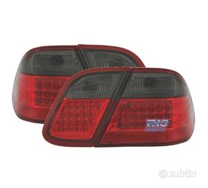 FANALI PER MERCEDES CLK W208 97-02 LED ROSSO AFFUM