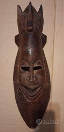 Maschera tribale africa legno 