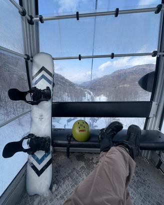 Snowboard Stranda Descender 161 attacchi Nidecker