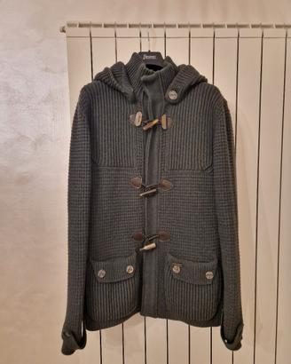 Cappotto Bark verde kaki