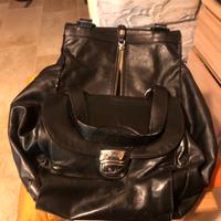 Sportmax Borsa usata pelle nera