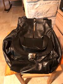 Sportmax Borsa usata pelle nera