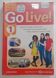 Libro inglese scuole medie Go Live! 1