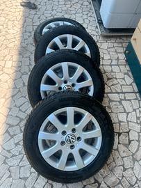 Cerchio in lega + gomme
