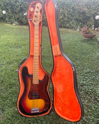 Basso MaxTone 4 corde con custodia