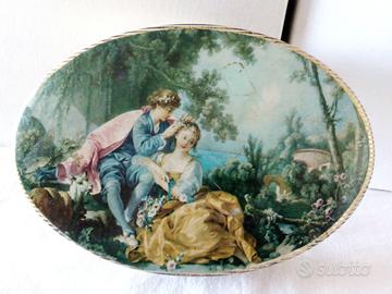 Scatola in latta caramelle Dufour