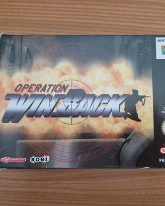Operation Winback Nintendo 64 N64