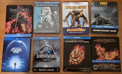 Lotto 8 film in bluray Steelbook