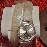 orologio swatch silver glistar too lk343e