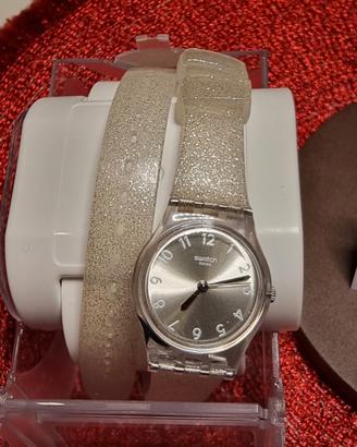 orologio swatch silver glistar too lk343e