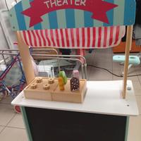 Teatrino in legno 